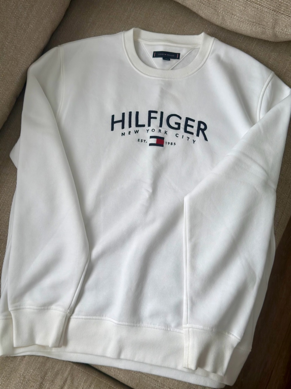 Tommy Hilfiger White Sweater